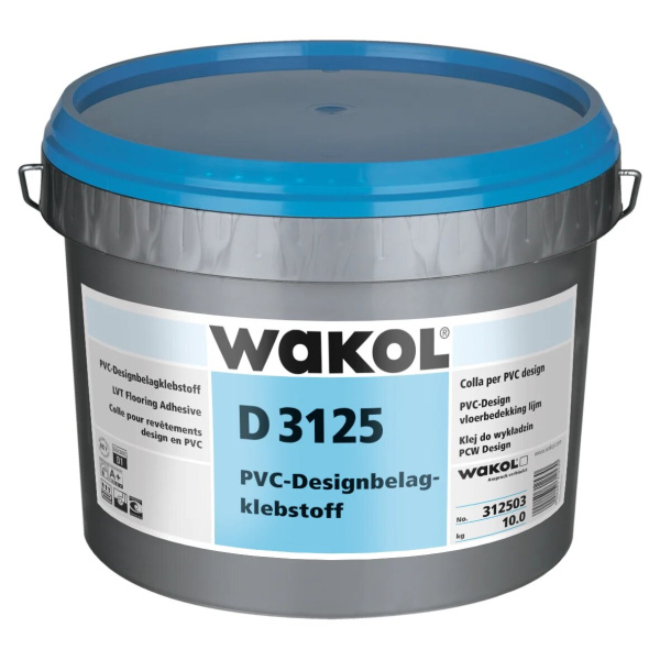 Клей для дизайнерских ПВХ-покрытий WAKOL D 3125 (10 кг)